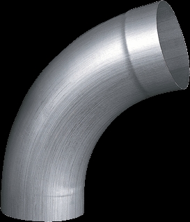 Zinken bocht 100mm 72gr (Rheinzink)